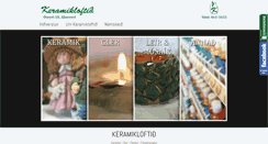 Desktop Screenshot of keramikloftid.is